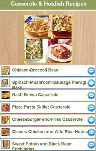 Play Casserole And Hotdish Recipes  and enjoy Casserole And Hotdish Recipes with UptoPlay