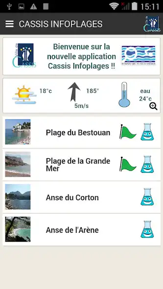 Play Cassis Infoplages  and enjoy Cassis Infoplages with UptoPlay