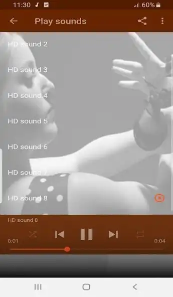 Play Castanet sounds as an online game Castanet sounds with UptoPlay