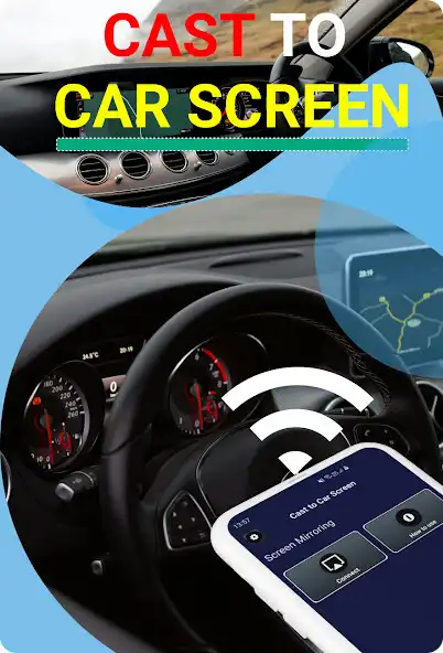 Play Cast Car Screen - Mirror Link as an online game Cast Car Screen - Mirror Link with UptoPlay