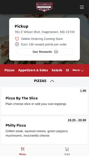 Play Castellos Pizzeria  Tex Mex as an online game Castellos Pizzeria  Tex Mex with UptoPlay