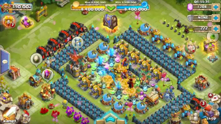 Play Castle Clash: Kings Castle DE
