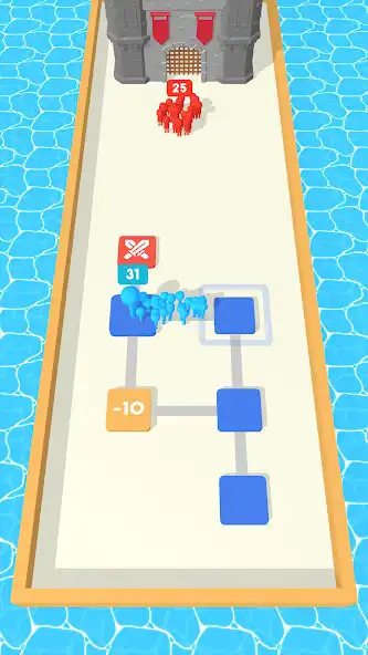 Play Castle Conquest - Crowd Puzzle  and enjoy Castle Conquest - Crowd Puzzle with UptoPlay