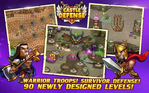 Play Castle Defense 2 as an online game Castle Defense 2 with UptoPlay
