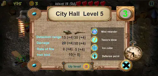 Play Castle Defense Steampunk as an online game Castle Defense Steampunk with UptoPlay