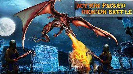 Play Castle Dragon Hunting Game Hunter New Dragon Games as an online game Castle Dragon Hunting Game Hunter New Dragon Games with UptoPlay