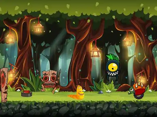 Play Castle Larva Jungle Adventure