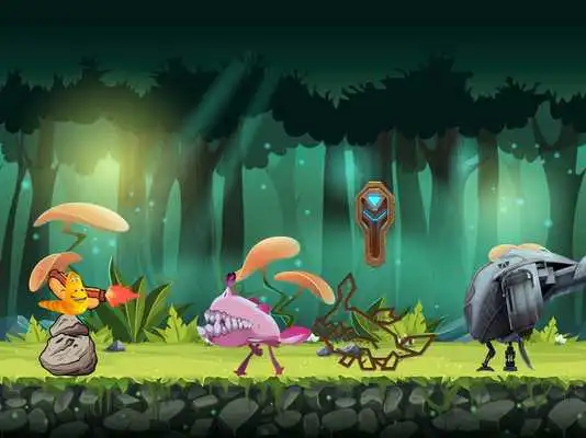 Play Castle Larva Jungle Adventure