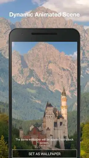 Play castle live wallpaper