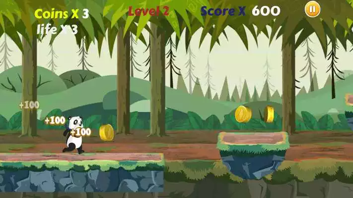 Play Castle Panda Run World