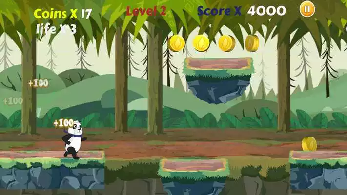 Play Castle Panda Run World
