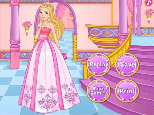Play castle princess dress up