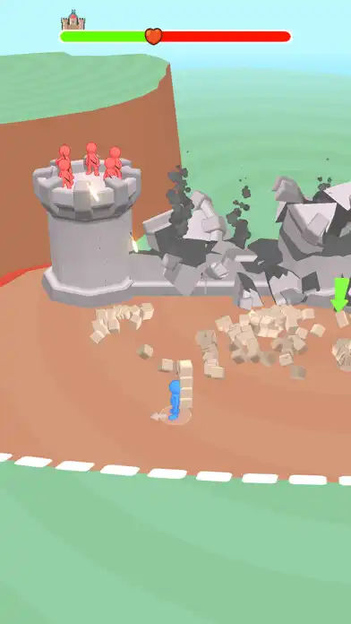 Play Castle Siege 3D as an online game Castle Siege 3D with UptoPlay