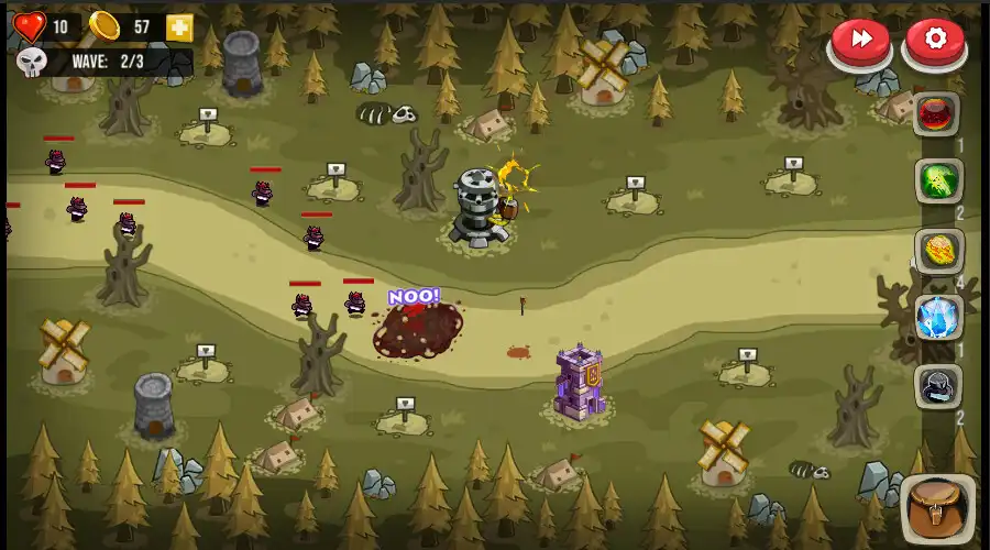 Play Castle Tower Defense Games as an online game Castle Tower Defense Games with UptoPlay