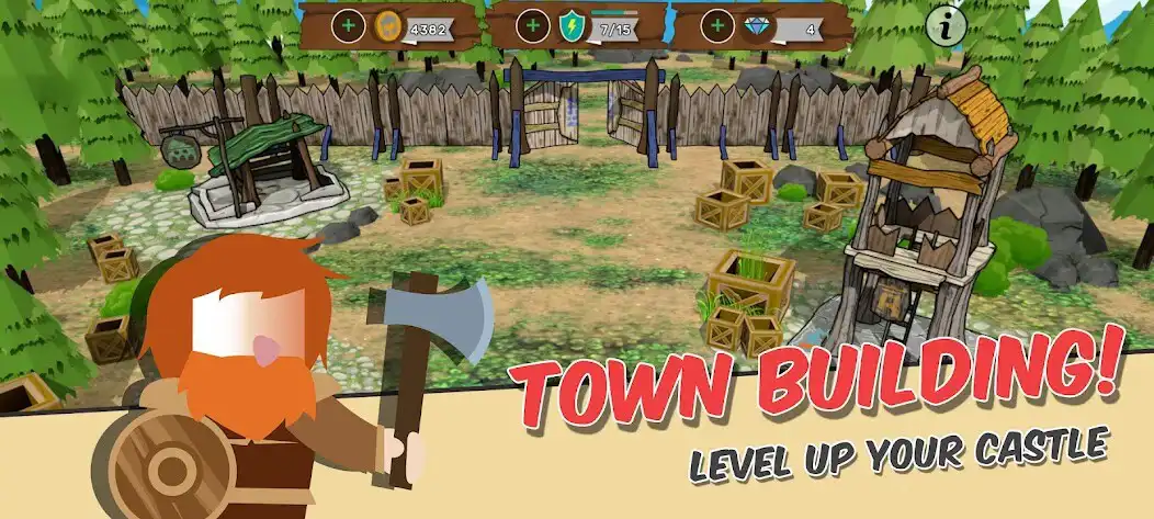 Play Castle Wars 3D: Card Fight  and enjoy Castle Wars 3D: Card Fight with UptoPlay