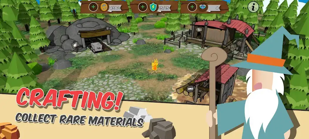 Play Castle Wars 3D: Card Fight as an online game Castle Wars 3D: Card Fight with UptoPlay