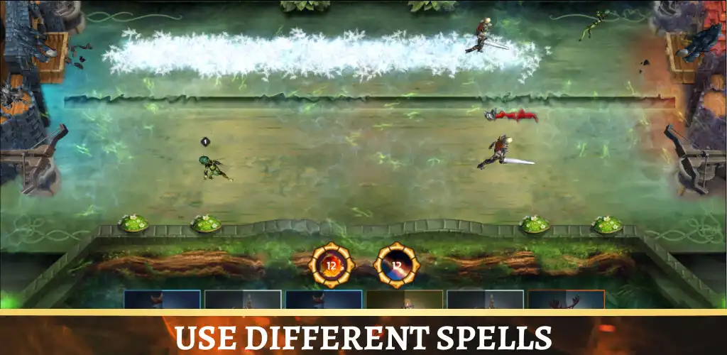 Play Castle war Tower defense games as an online game Castle war Tower defense games with UptoPlay