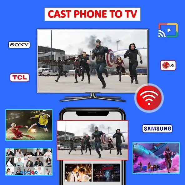 Play Cast Phone to TV, Chromecast  and enjoy Cast Phone to TV, Chromecast with UptoPlay