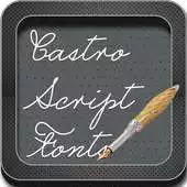 Free play online Castro Script Font APK
