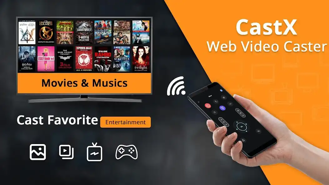 Play CastX - HD Video Mirroring  and enjoy CastX - HD Video Mirroring with UptoPlay