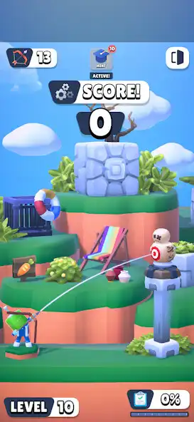 Play Casual Archer Online as an online game Casual Archer Online with UptoPlay