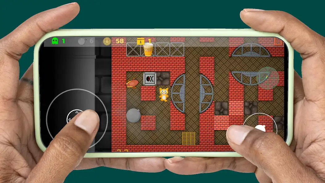 Play Catabomber: Offline pixel game  and enjoy Catabomber: Offline pixel game with UptoPlay
