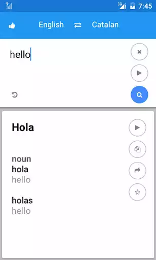 Play Catalan English Translate
