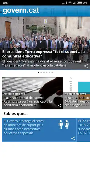 Play Catalonias Government News as an online game Catalonias Government News with UptoPlay