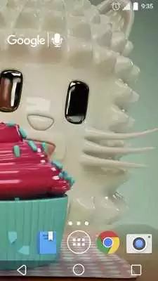 Play Cat and Cupcake Live Wallpaper Play Cat and Cupcake Live Wallpaper