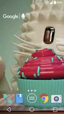 Play Cat and Cupcake Live Wallpaper Play Cat and Cupcake Live Wallpaper