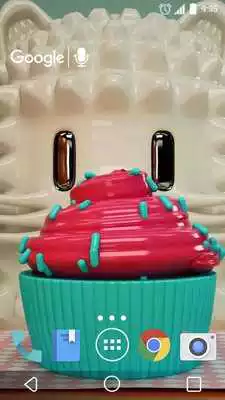 Play Cat and Cupcake Live Wallpaper Play Cat and Cupcake Live Wallpaper