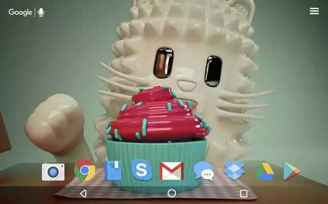 Play Cat and Cupcake Live Wallpaper Play Cat and Cupcake Live Wallpaper