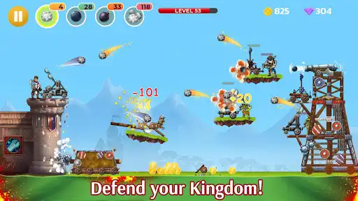 Play Catapult Wars  and enjoy Catapult Wars with UptoPlay