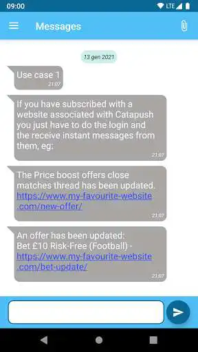 Play Catapush Messenger  and enjoy Catapush Messenger with UptoPlay