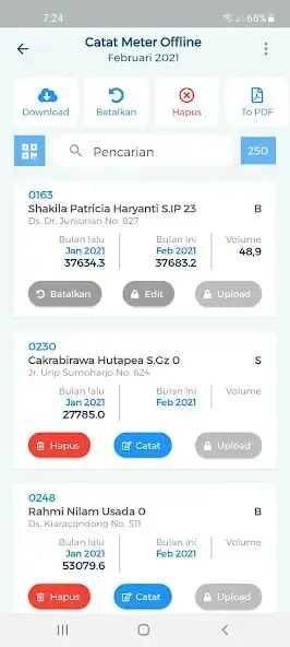 Play Catat Meter Offline as an online game Catat Meter Offline with UptoPlay