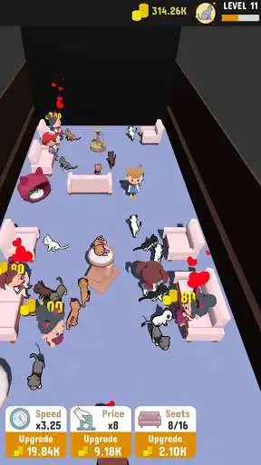 Play Cat Cafe Idle as an online game Cat Cafe Idle with UptoPlay