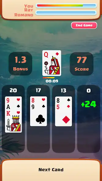 Play Catch 21 Solitaire Game  and enjoy Catch 21 Solitaire Game with UptoPlay