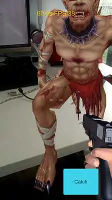 Play Catch ghosts AR shooting game