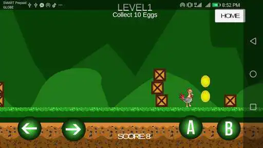 Play Catching Eggs as an online game Catching Eggs with UptoPlay