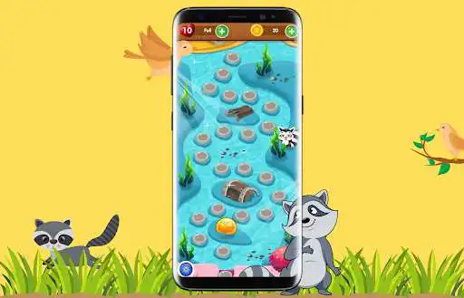 Play Catching Raccoon! as an online game Catching Raccoon! with UptoPlay