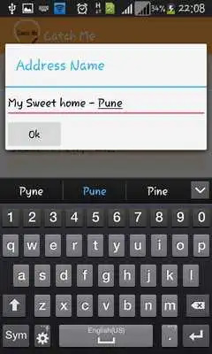 Play CatchMe-Address+GPS, Messages