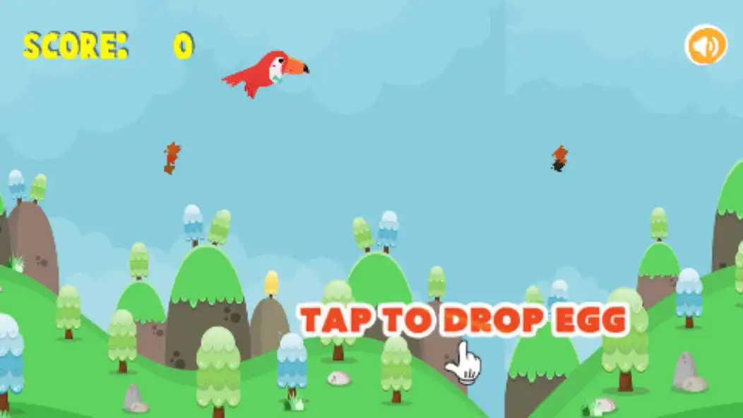 Play Catch My Eggs : Bird Game as an online game Catch My Eggs : Bird Game with UptoPlay
