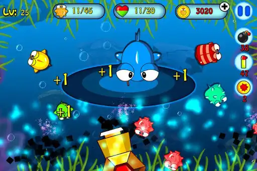 Play Catch Naughty Fishes