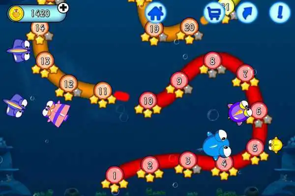 Play Catch Naughty Fishes