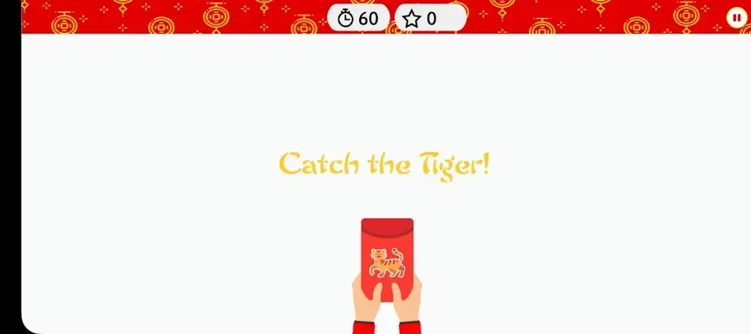 Play Catch the tiger as an online game Catch the tiger with UptoPlay