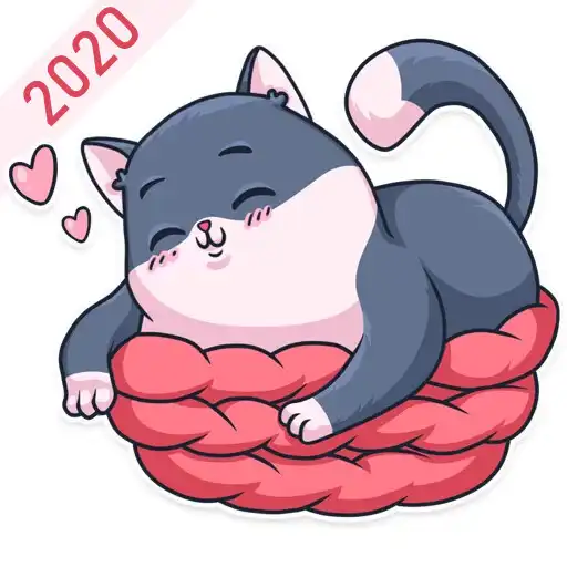 Play Cat Cute Cartoon Stickers WAStickerApps APK Play Cat Cute Cartoon Stickers WAStickerApps APK