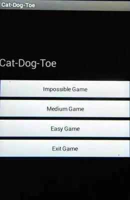 Play Cat-Dog-Toe