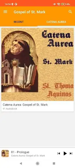 Play Catena Aurea - Gospel of Mark as an online game Catena Aurea - Gospel of Mark with UptoPlay
