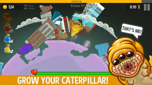 Play Caterpillage as an online game Caterpillage with UptoPlay
