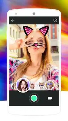 Play Cat Face Camera-Cat costumes filterslive sticker